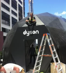 Dyson/Airbnb 8m Dome